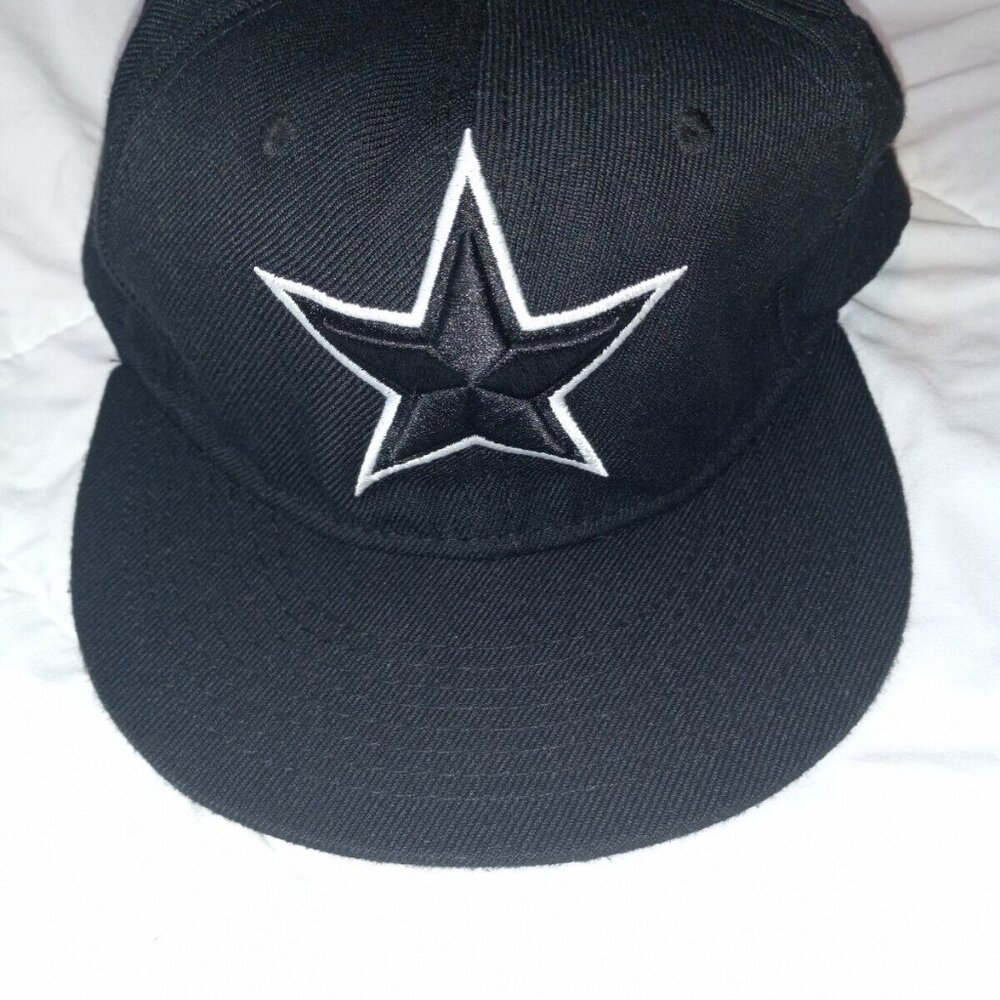 Dallas Cowboys NFL Authenic Sideline Trucker/Flat Bill Hat Black